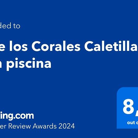 Live Los Corales Caletillas Con Piscina Apartment Araya  Exterior photo